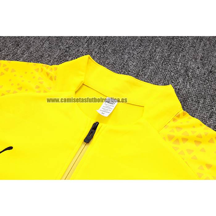 Chandal de Sudadera del Borussia Dortmund 2023-24 Amarillo